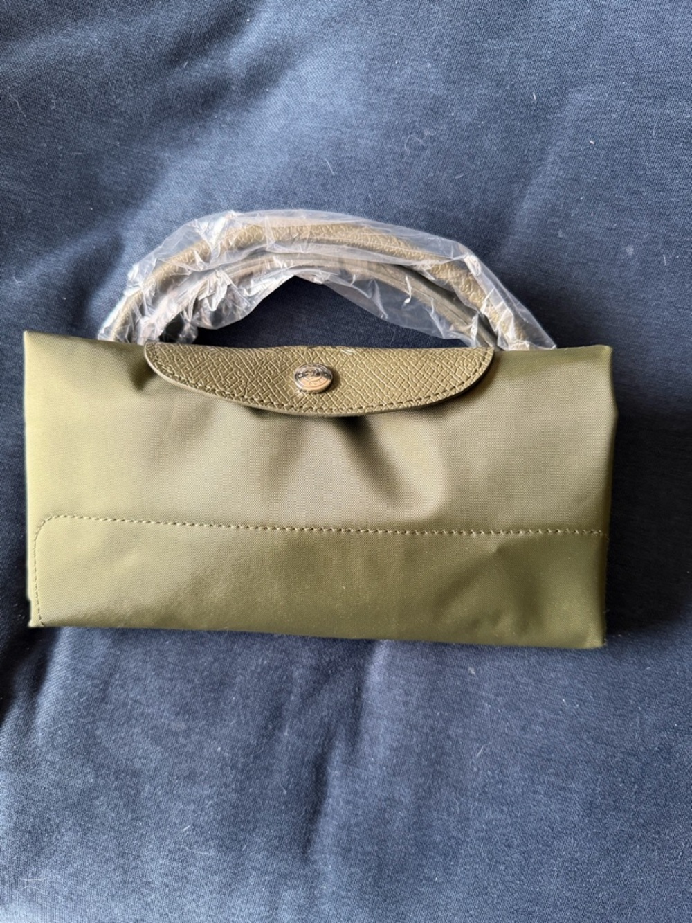Longchamp Le Pliage travel bag olive green - Picture 2 of 6